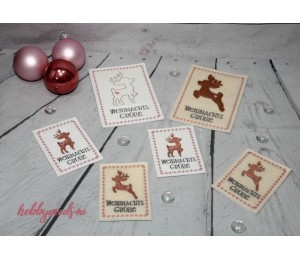 ITH Postkarten - Weihnachts Silhouette